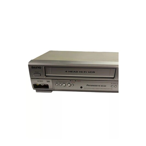 Sanyo DVD VCR Combo Player 4-HEAD HIFI VHS Recorder DVW-7200 No Remote- Working - Picture 2 of 8